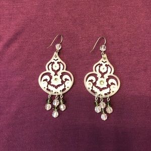 Tarina Tarantino Classic Lucite Dangle Earrings